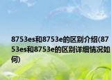 8753es和8753e的区别介绍(8753es和8753e的区别详细情况如何)