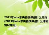 2011年nba总决赛战果是什么介绍(2011年nba总决赛战果是什么详细情况如何)