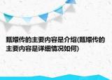 甄嬛传的主要内容是介绍(甄嬛传的主要内容是详细情况如何)