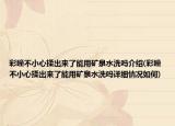 彩瞳不小心揉出来了能用矿泉水洗吗介绍(彩瞳不小心揉出来了能用矿泉水洗吗详细情况如何)