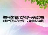 寂静岭破碎的记忆学校那一关介绍(寂静岭破碎的记忆学校那一关详细情况如何)