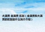 大满贯 全满贯 区别（全满贯和大满贯的区别是什么简介介绍）