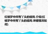 红楼梦中所有丫头的结局.介绍(红楼梦中所有丫头的结局.详细情况如何)