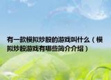 有一款模拟炒股的游戏叫什么（模拟炒股游戏有哪些简介介绍）