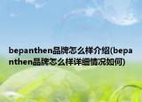 bepanthen品牌怎么样介绍(bepanthen品牌怎么样详细情况如何)