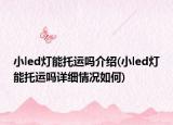 小led灯能托运吗介绍(小led灯能托运吗详细情况如何)