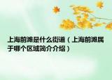 上海前滩是什么街道（上海前滩属于哪个区域简介介绍）