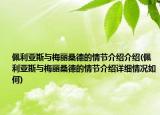 佩利亚斯与梅丽桑德的情节介绍介绍(佩利亚斯与梅丽桑德的情节介绍详细情况如何)