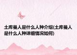 土库曼人是什么人种介绍(土库曼人是什么人种详细情况如何)