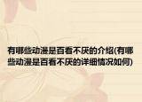 有哪些动漫是百看不厌的介绍(有哪些动漫是百看不厌的详细情况如何)