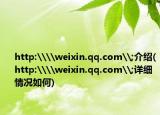 http:\\weixin.qq.com\;介绍(http:\\weixin.qq.com\;详细情况如何)