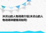 沐灵山的人物诗词介绍(沐灵山的人物诗词详细情况如何)