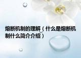 熔断机制的理解（什么是熔断机制什么简介介绍）