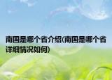 南国是哪个省介绍(南国是哪个省详细情况如何)
