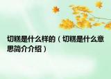 切糕是什么样的（切糕是什么意思简介介绍）