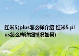 红米5(plus怎么样介绍 红米5 plus怎么样详细情况如何)