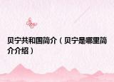 贝宁共和国简介（贝宁是哪里简介介绍）