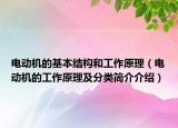 电动机的基本结构和工作原理（电动机的工作原理及分类简介介绍）
