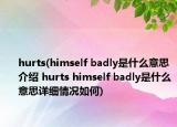 hurts(himself badly是什么意思介绍 hurts himself badly是什么意思详细情况如何)