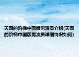 天国的阶梯中国版男演员介绍(天国的阶梯中国版男演员详细情况如何)