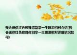 我会送你红色玫瑰你别拿一生眼泪相对介绍(我会送你红色玫瑰你别拿一生眼泪相对详细情况如何)