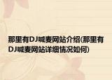 那里有DJ喊麦网站介绍(那里有DJ喊麦网站详细情况如何)