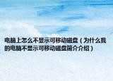 电脑上怎么不显示可移动磁盘（为什么我的电脑不显示可移动磁盘简介介绍）