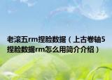老滚五rm捏脸数据（上古卷轴5捏脸数据rm怎么用简介介绍）
