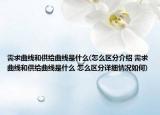 需求曲线和供给曲线是什么(怎么区分介绍 需求曲线和供给曲线是什么 怎么区分详细情况如何)