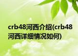 crb48河西介绍(crb48河西详细情况如何)