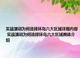 实战演训为何选择环岛六大区域详细内容 实战演训为何选择环岛六大区域具体介绍