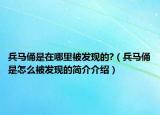 兵马俑是在哪里被发现的?（兵马俑是怎么被发现的简介介绍）