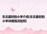 东北最好的小学介绍(东北最好的小学详细情况如何)