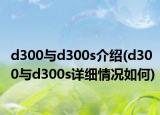 d300与d300s介绍(d300与d300s详细情况如何)