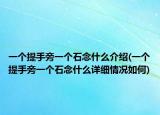 一个提手旁一个石念什么介绍(一个提手旁一个石念什么详细情况如何)