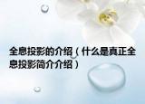 全息投影的介绍（什么是真正全息投影简介介绍）