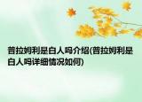 普拉姆利是白人吗介绍(普拉姆利是白人吗详细情况如何)