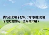 青岛日照哪个好玩（青岛和日照哪个地方更好玩一些简介介绍）