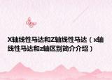 X轴线性马达和Z轴线性马达（x轴线性马达和z轴区别简介介绍）