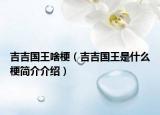 吉吉国王啥梗（吉吉国王是什么梗简介介绍）