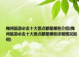 梅州旅游必去十大景点都是哪些介绍(梅州旅游必去十大景点都是哪些详细情况如何)