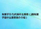 车厘子几个j代表什么意思（j级车厘子是什么意思简介介绍）