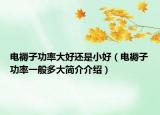 电褥子功率大好还是小好（电褥子功率一般多大简介介绍）
