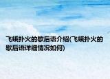 飞蛾扑火的歇后语介绍(飞蛾扑火的歇后语详细情况如何)