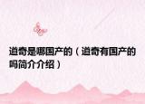 道奇是哪国产的（道奇有国产的吗简介介绍）