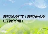 月亮怎么变红了（月亮为什么变红了简介介绍）