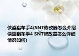 侠盗猎车手4(SNT修改器怎么介绍 侠盗猎车手4 SNT修改器怎么详细情况如何)
