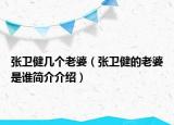 张卫健几个老婆（张卫健的老婆是谁简介介绍）