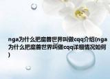 nga为什么把魔兽世界叫做cqq介绍(nga为什么把魔兽世界叫做cqq详细情况如何)