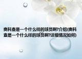 奥科查是一个什么样的球员啊?介绍(奥科查是一个什么样的球员啊?详细情况如何)